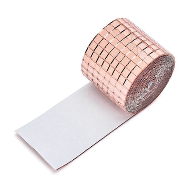 4x100cm 1464 Korn Selvklebende Mosaikkfliser Veggklistremerke Innovativt DIY Glass Speil Klistremerke Hjem Dekor Ktv Klistremerke