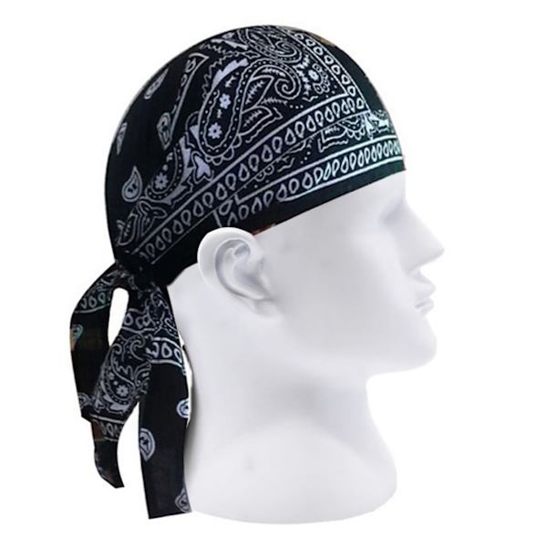 2023 Piratmössa för män Hip Hop Print Cykelbandana style 4