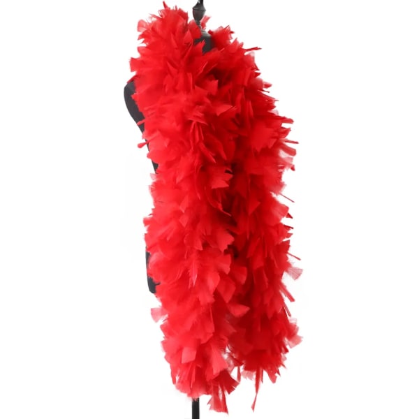 Brun kalkon fjäder boa stor fluffig stork fjäder boa cosplay gram kostym kostym dekoration fjäder boa 9 2 Meters