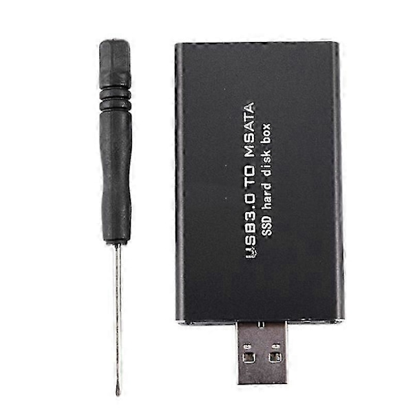 MSATA til USB USB 3.0 til MSATA SSD Kabinet USB3.0 til MSATA Case Harddisk Adapter M2 SSD Ekstern