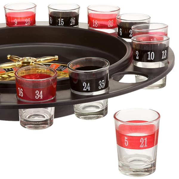 Drikke Roulette - Selskabsspil multifärg multicolor