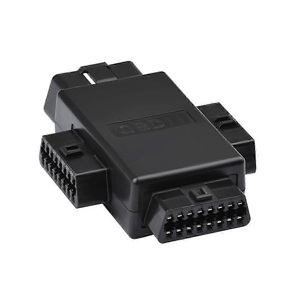 Switch OBD2 OBDII Full 16 Pin, 1 till 3 OBD Kabel Splitter Switch Converter Adapter kompatibel med Diagnostic Ext