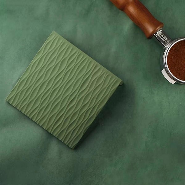 Espresso Kaffe Tamper Måtte, Fødevaregodkendt Silikone, Anti-Slip Tamper Station med Kaffe Tilbehør f