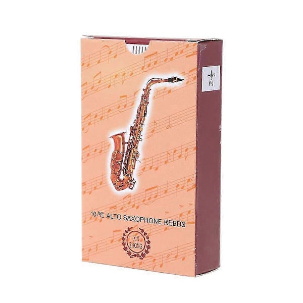 10-pakks Alto Saksofon Rør Styrke 1.5 2.0 2.5 3.0 3.5 4.0 Saksofon Rør Treblås Instrument