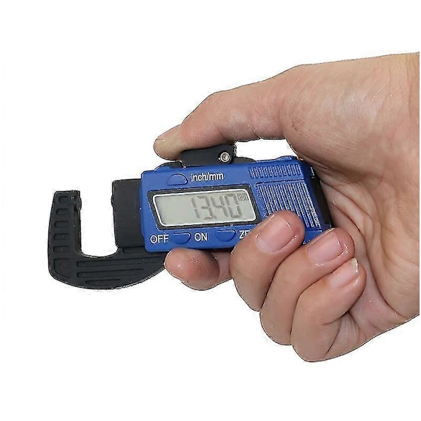 Digital tjockleksmätare 0,01 mm Mini urtavla tjockleksmätare Meter Kolfiberkomposit Meter Bredd Mätningsverktyg