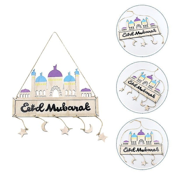 1 stk. Eid Mubarak Dekoration