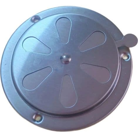 Ventilationsdelar för grill. Diameter 125 mm