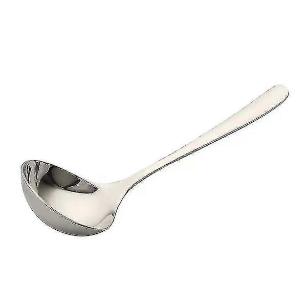10 stk. Suppeske i rustfrit stål, drikkeske, ramenske, spiseske, suppeske, grødskeske - YuJia