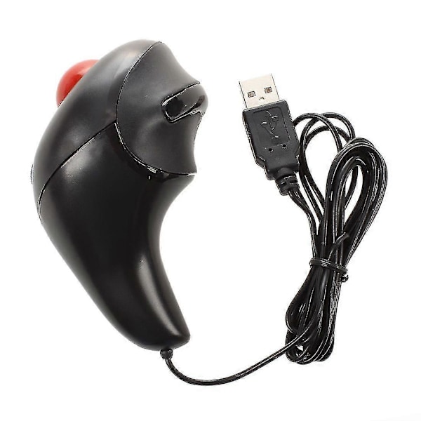 Tommelstyrt Håndholdt Kablet Trackball Mus