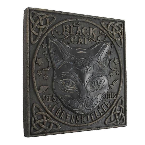 Something Different Svart Katt Tråkkestein Ornament