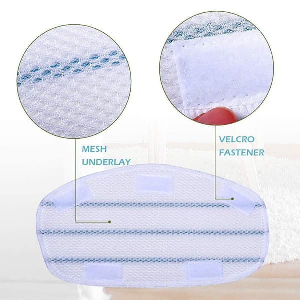 Kompatibel med PurSteam ThermaPro mikrofibermoppepute