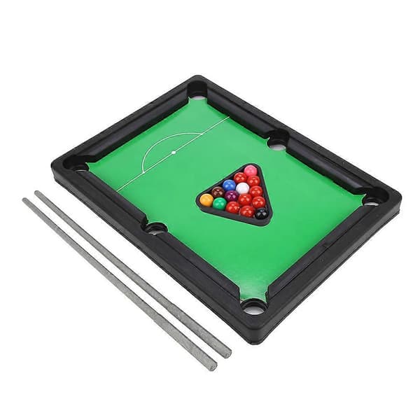 Bærbart Mini Poolbord Amerikanske Billiardborde Desktop Spil Børnelegetøj