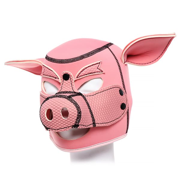 1-pakning Peppa Gris hode maske cosplay kostyme.