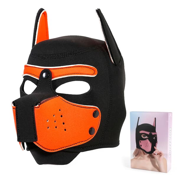 Rollespill Hundemaske Rollespill Fullt Hode Med Maske#gul
