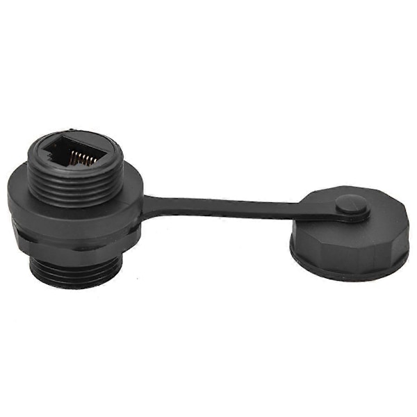 IP67 Vedenpitävä RJ45 Naarasliitin CAT5/6 Verkkokaapelin Liitin (Ydin 1 Kotelo)
