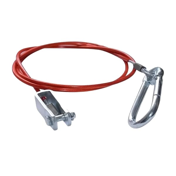 Sikkerhetskabel for tilhenger med splint
