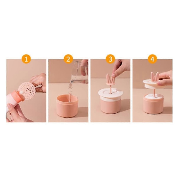 Bærbar Skum Maker Kop Boble Skummer Maker Ansigtsrens Skum Kop Body Wash Boble Maker Bobler