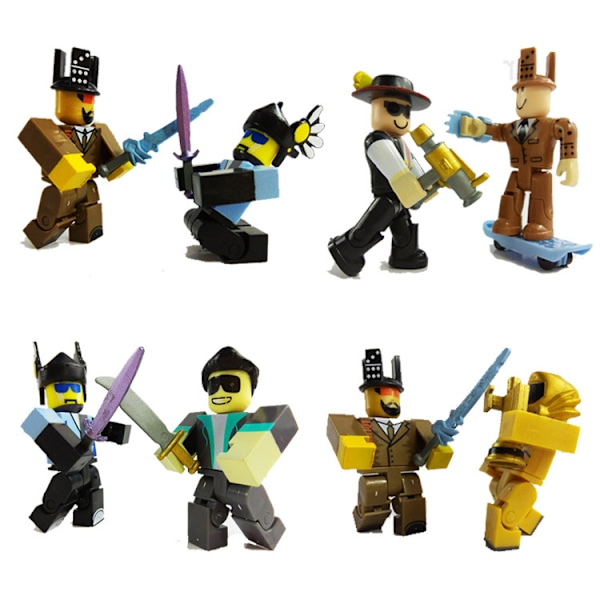 12 stycken dockor 7 cm