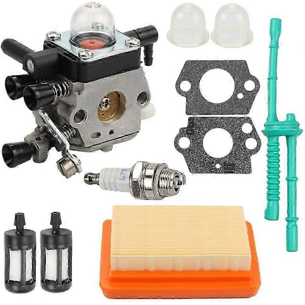 Forgassersett for Stihl MM55 MM55C Jordfreser 4601-120-0600 Erstatningspakke Zama C1Q-S202A Karbohydrat NN