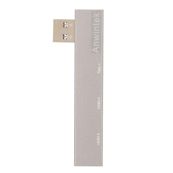 3 i 1 Dockingstation 5Gbps Høj Hastighed USB3.0 til USB3.0 USB2.0 Type C Mini Dockingstation