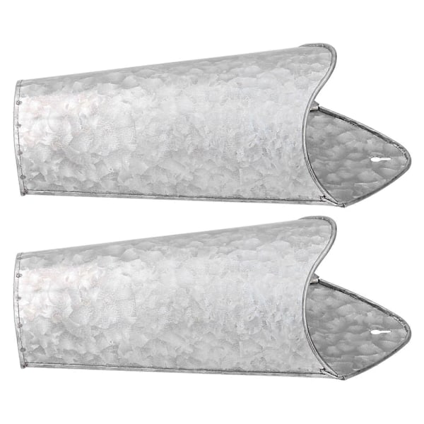 2 KPL Rautataide Seinäruukku Riippuvat Kukkaruukut Kotiin Sisä- ja Ulkokoristeluun 9x15x30cm