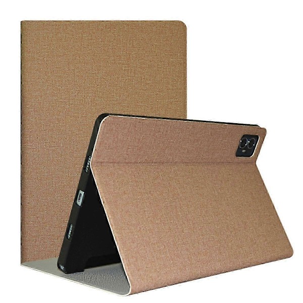 PU Lær Etui kompatibelt med Teclast M50 Pro 10.1 Tommers Nettbrett Etui Stativ,E