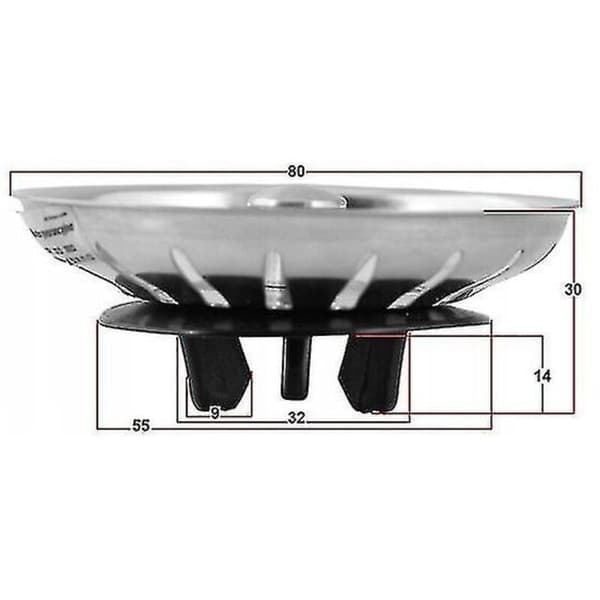 Vaskepropp for IKEA Atlant / Domsj vask