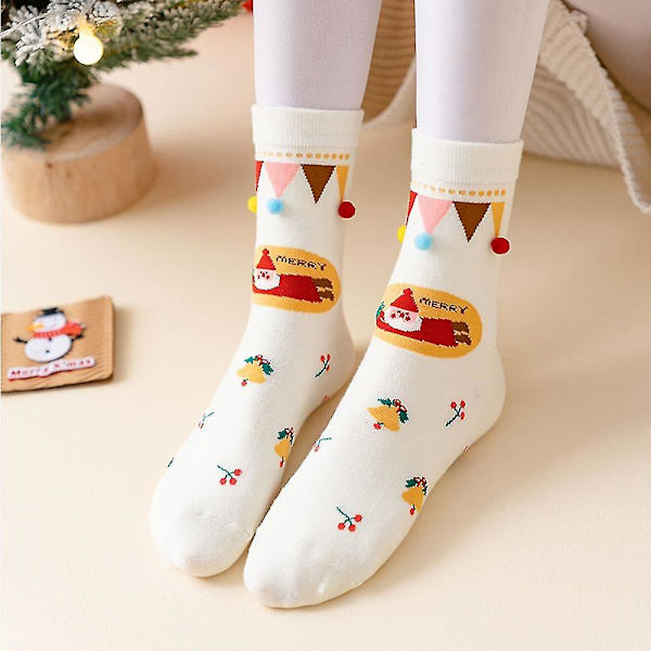 Julstrumpor Present, vinter Ankelstrumpor style 4