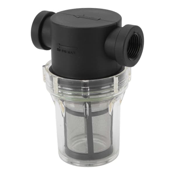 Slangfilter Plast Sediment Orenhet Trädgårdsbevattning Förfilter För Högtryckstvätt G1/2 100 Mesh