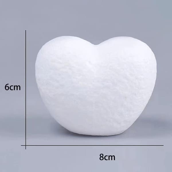 Kærlighedsbekendelseslampe Prop Kage Plugin Romantiske Bagepynt LED Natlys Ornament Kage