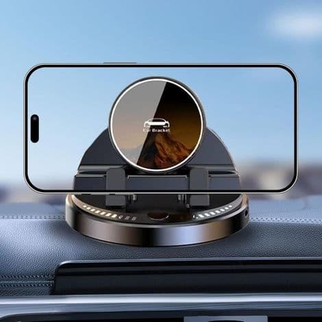 Biltelefonholder med smart sensor og 360° rotation