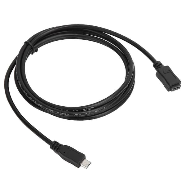 Micro USB 2.0 Uros - Micro USB Naaras Jatkojohto Puhelimelle/Tabletille