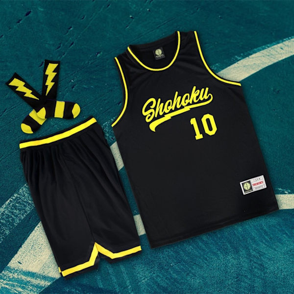 Basketkläder för män för kvinnor Basketuniformer Sportkläder Black Golden M(165 170cm)