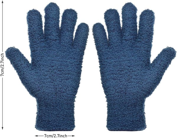 Mikrofiber Auto Støvrensningshandsker, Vaskbare til Biler og Spejle