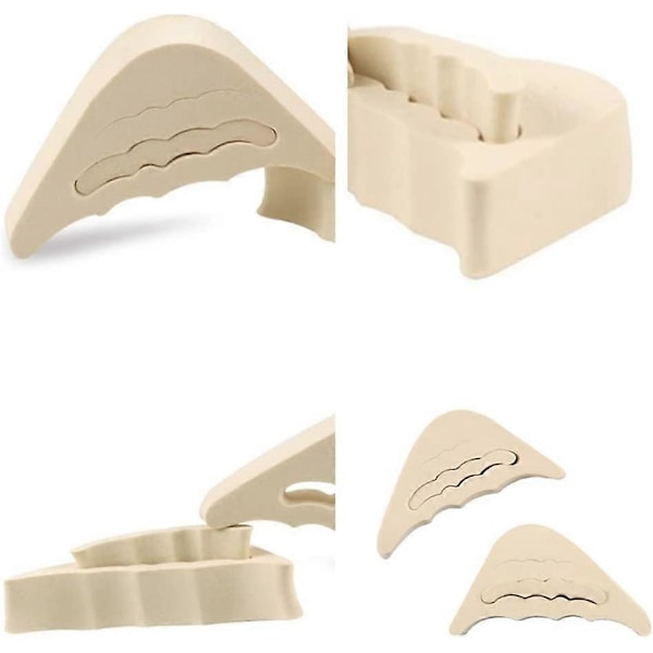 2 Par Bløde Svamp Sko Fyld Toe Inserts Justerbare Tåpropper Tåbøjle Puder til Mænd & Kvinder, Pumps, Flade sko, Sneakers