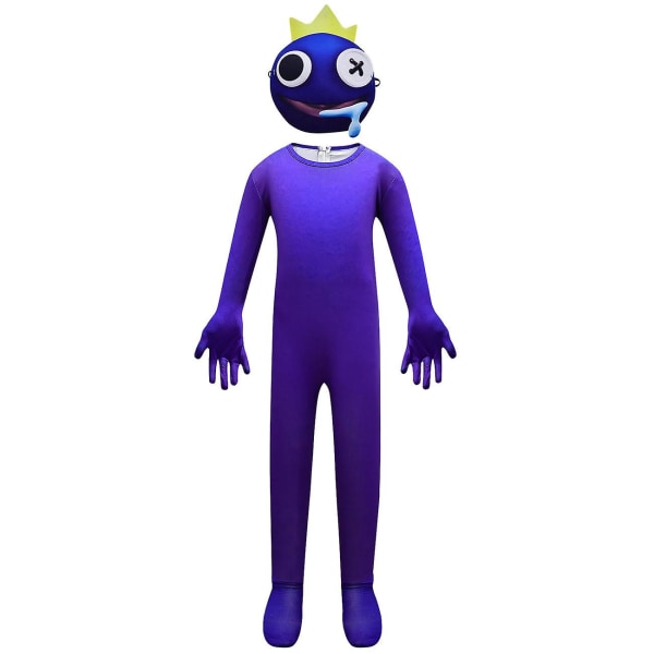 Barn Halloween Kostymer Anime Rainbow Friend Game Cosplay Kläder Pojkar Flickor Body Tecknad Carnival Julklapp till barn 4669 120cm