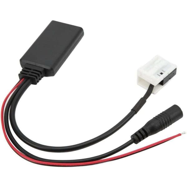 12-bens bilradio RD4 Bluetooth musik Aux lydkabeladapter erstatning til Citroen C2 C3 C4 C5 C6 C8 med mikrofon