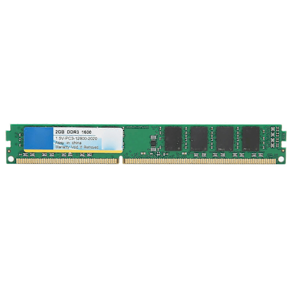 Xiede Minnemodul Full Kompatibel for Intel/AMD DDR3 2GB 1600Mhz PC3-12800 1.5V
