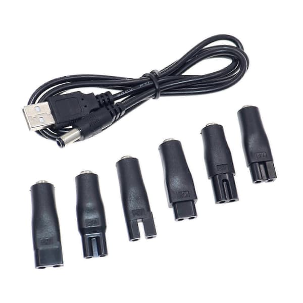 DC5.5x2.1mm Hanstik Til C8 Hunstik Strømkabel Konverteringsinterface