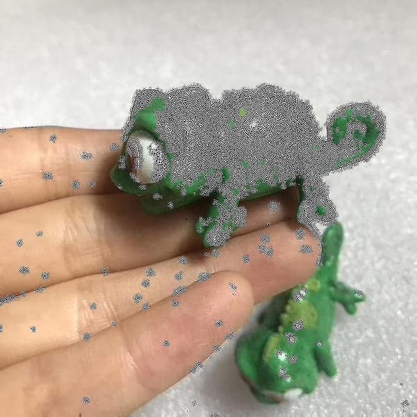 Disney Anime Floke Mini Størrelse Rapunzel Figur Leker Pascal Kameleon Gave