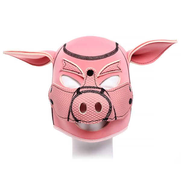 1-pakning Peppa Gris hode maske cosplay kostyme.