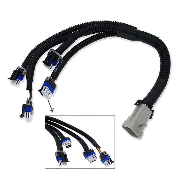 2 stk. tændspole ledningsnet stik flytnings ledningsnet til LQ9 LQ4 LS3 LS7 LSX