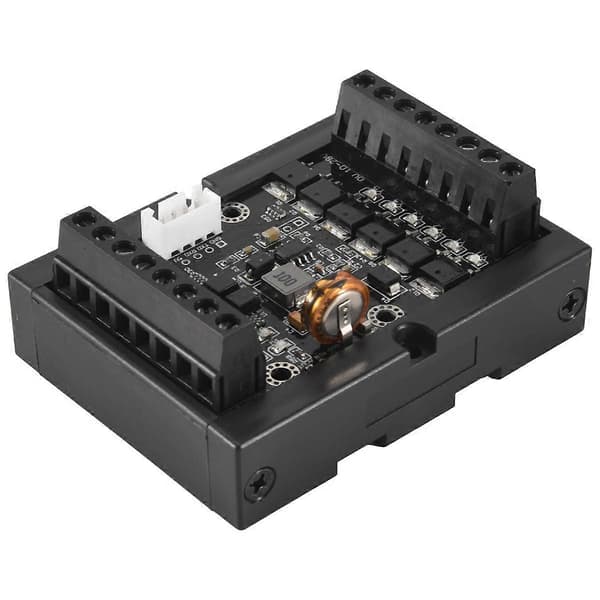 PLC Programmerbar Logikkontroller DC 10-28V PLC Regulator FX1N-14MT Industrielt Kontrollkort Program