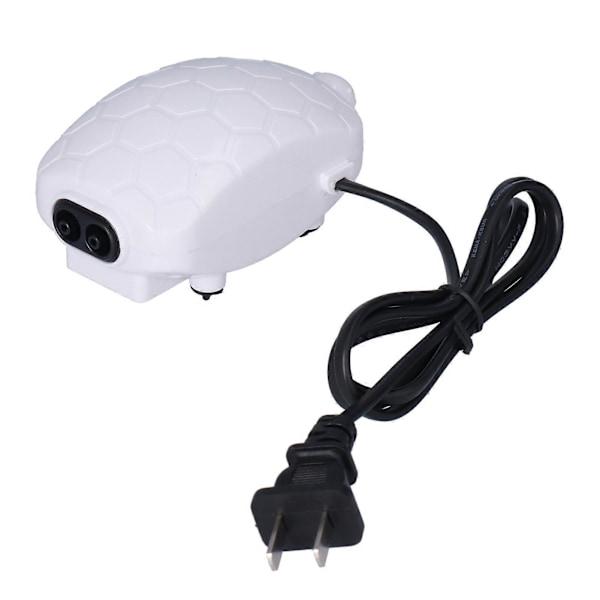 Mini Syrepump Ultratyst Liten Multifunktionell Luftpump för Akvarier CN-kontakt 220V (Dubbelhål QL-702)