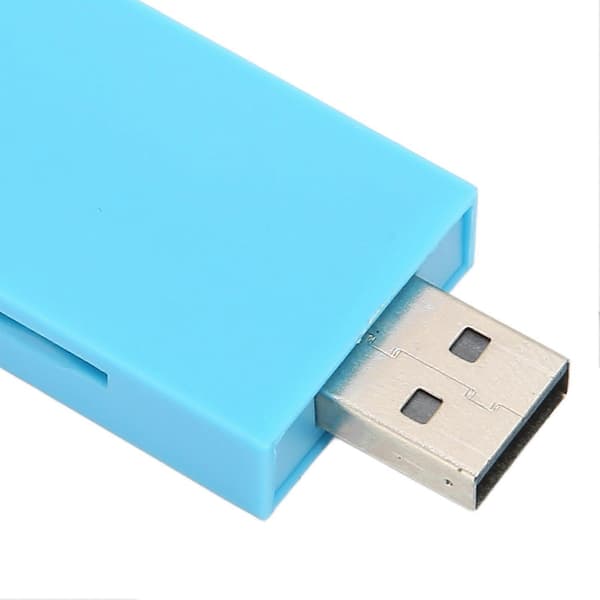 MP3-spiller med tapsfri lydstøtte opptil 64 GB Mini musikkspiller for studenter, løping, reise, blå