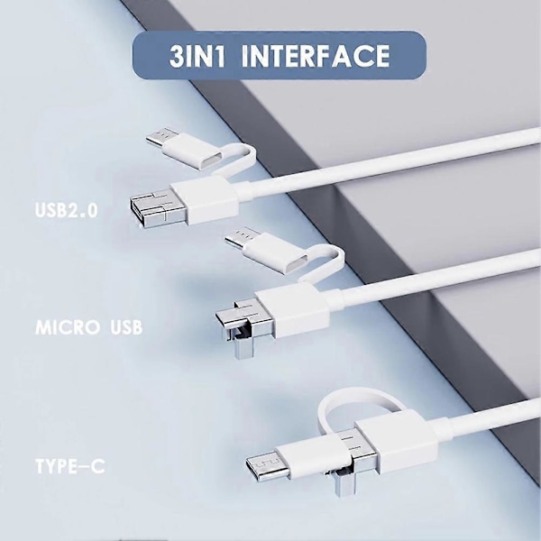 HD 1080P Intraoraalinen kamera Visuaaliset hammaslääketieteelliset instrumentit 3 in 1 USB-hammaskamera, kaappaus saatavilla An
