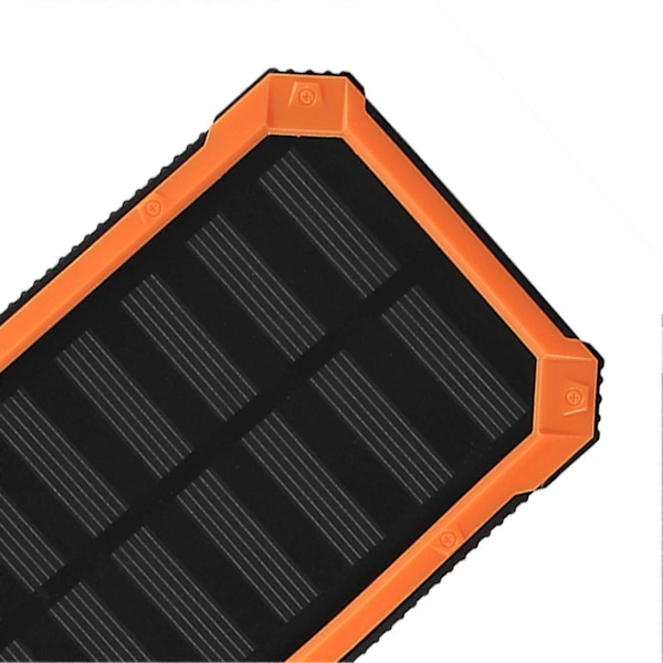 Bärbar 20000mAh Snabbladdning Dubbel USB Polar Mobil Power Bank Fodral DIY Kit Orange