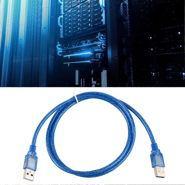 USB2.0 Kabel Hög Hastighet Stabil Hane till Hane 24 / 28AWG Sladd för Laddning Dataöverföring Lagring 1m