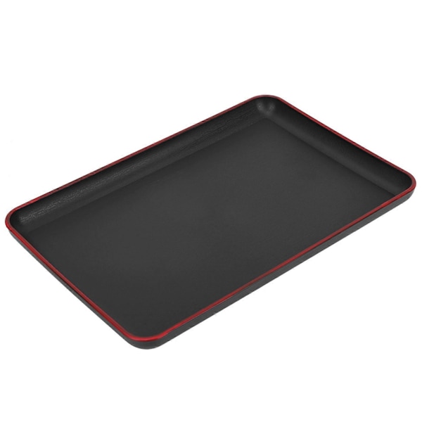 30*20cm Japansk Stil Rektangulär Plastbricka Matserveringsbricka för Restaurang Hem Hotell