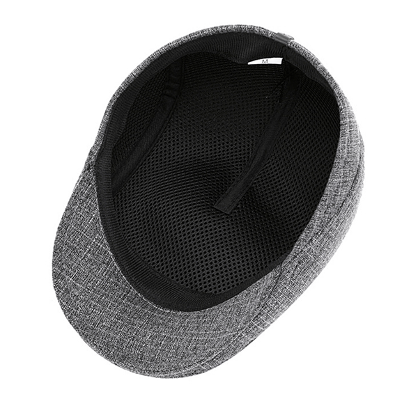 Moderne Design Stilful Gammel Mand Hat - Sort M